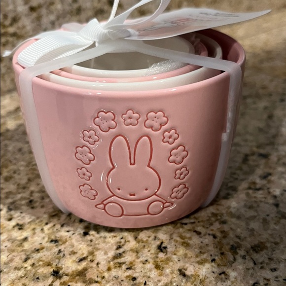 miffy Other - NWT Miffy ceramic measuring cups set